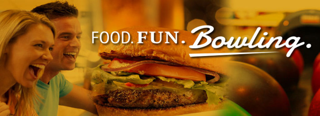 food and bowling