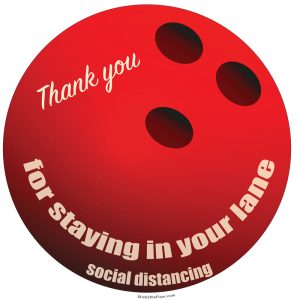 stay in lane decal