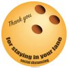 stay in lane decal