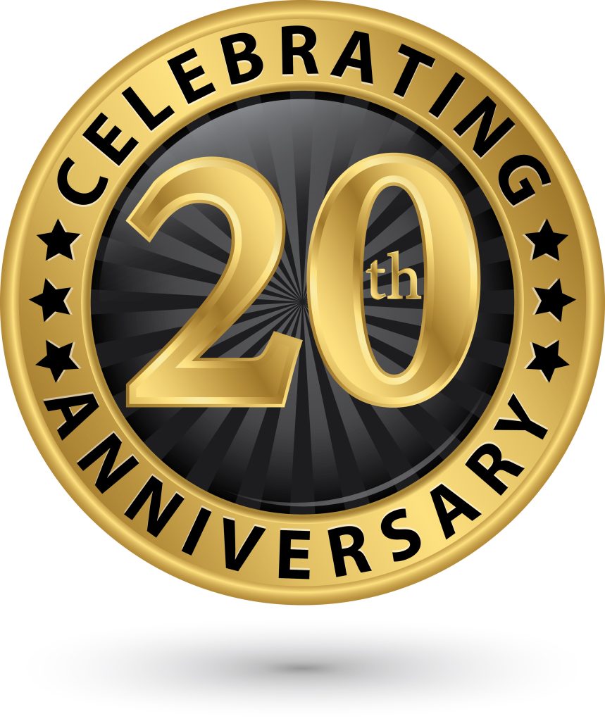 20th anniversary