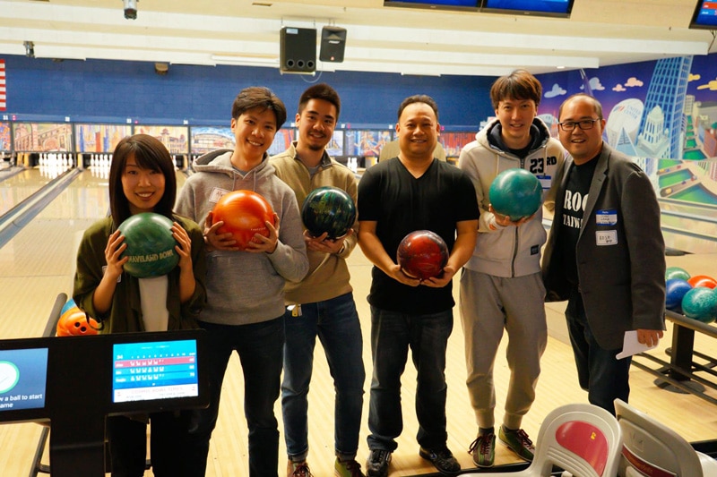 group bowling picture