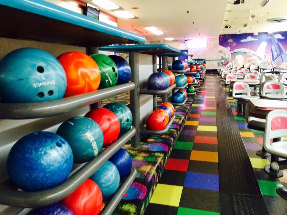 bowling balls