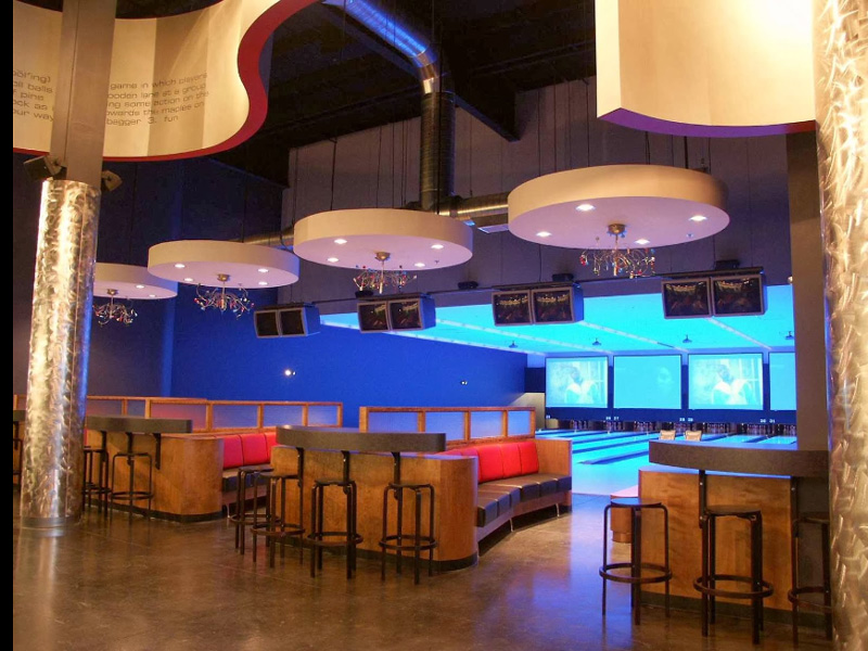 VIP bowling lanes