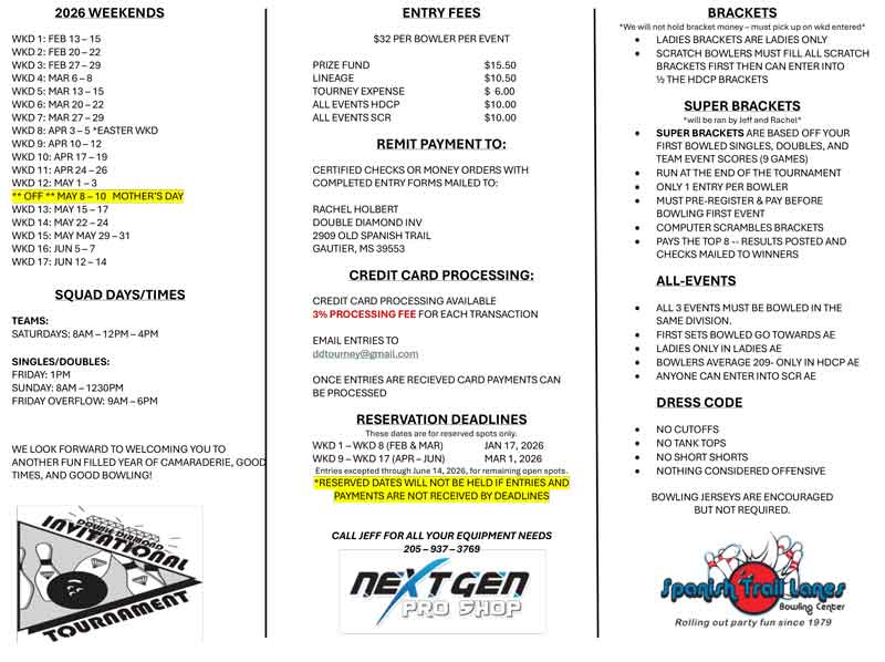 information page