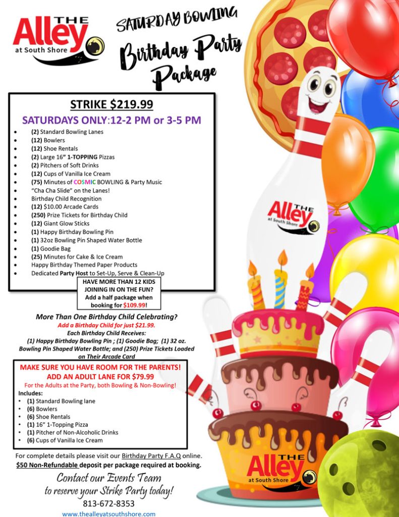 birthday packages