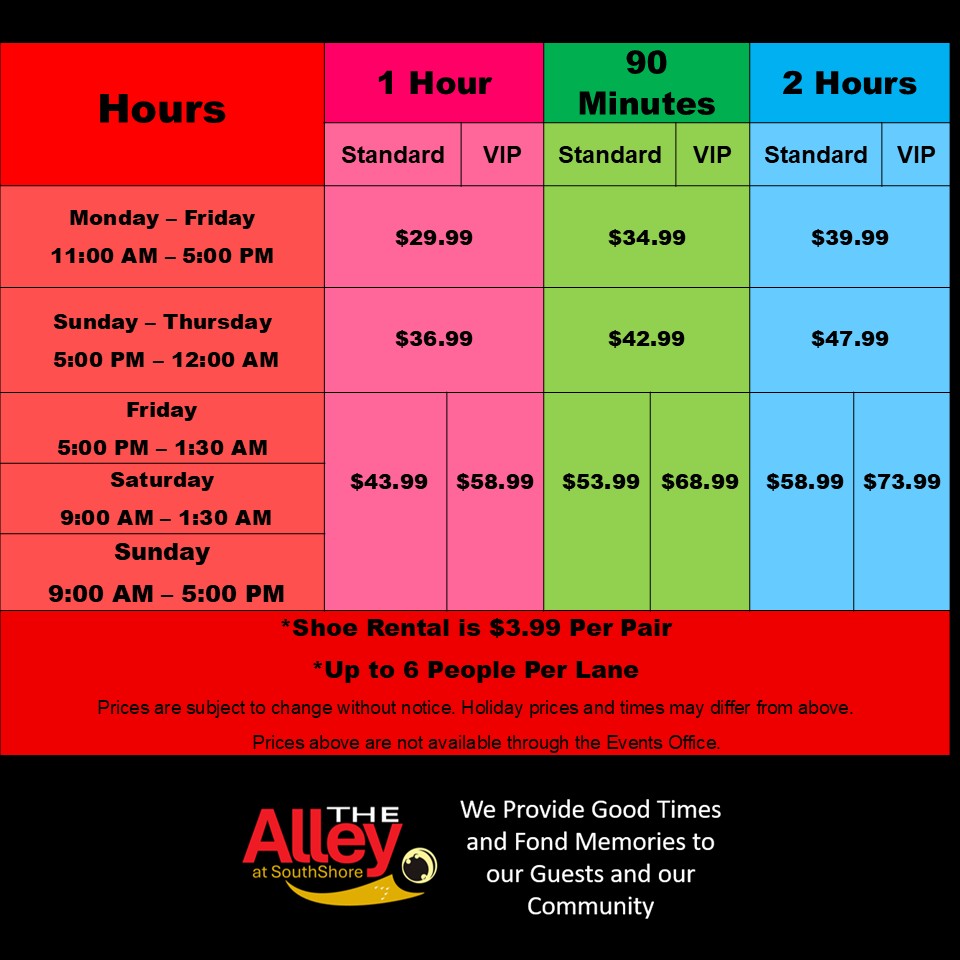 pricing