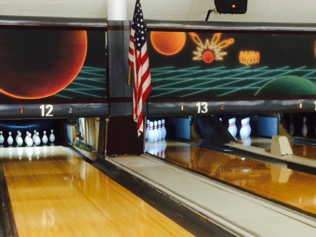bowling lanes