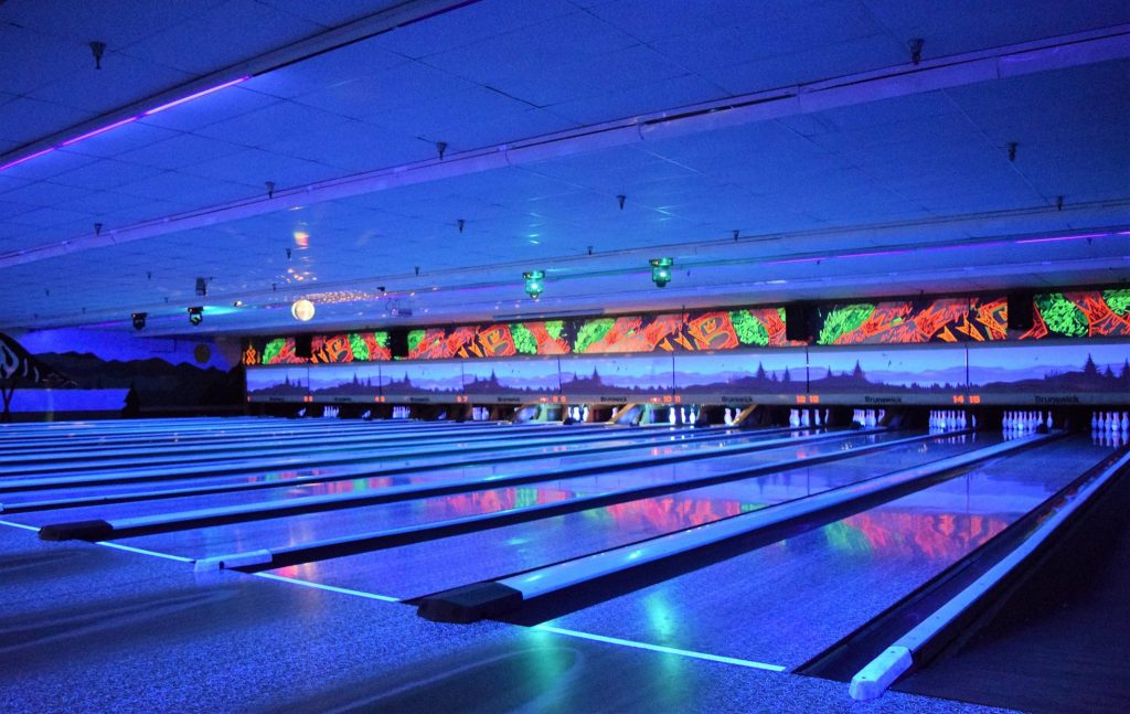 bowling lanes