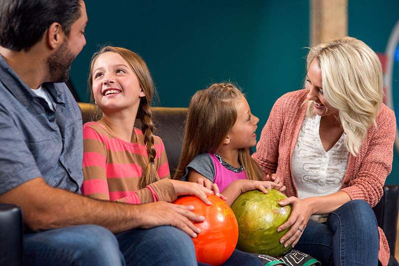 family bowling