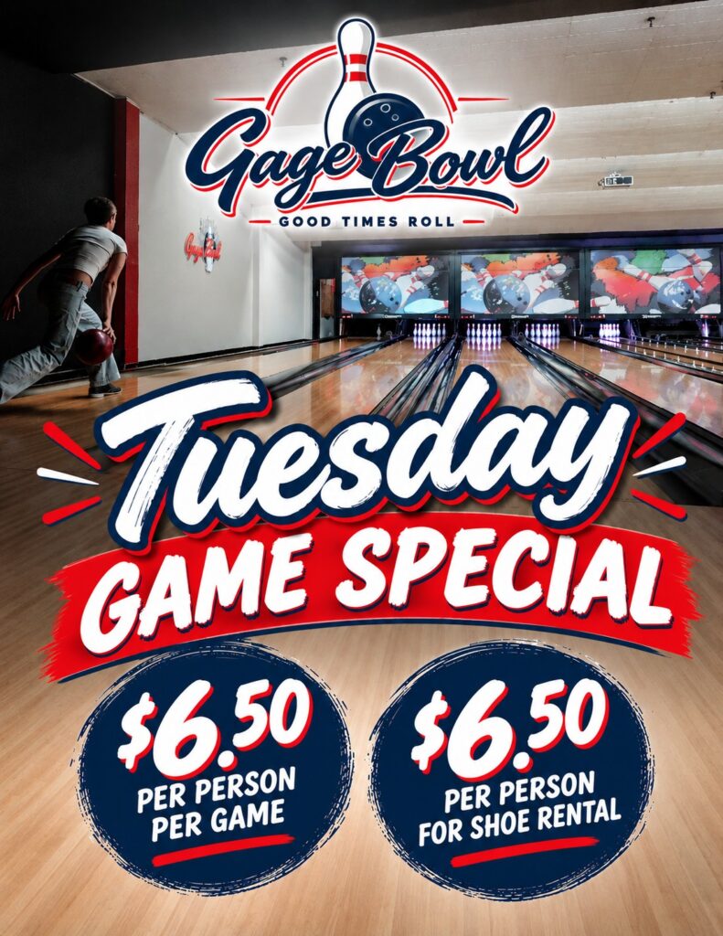 tuesday game special