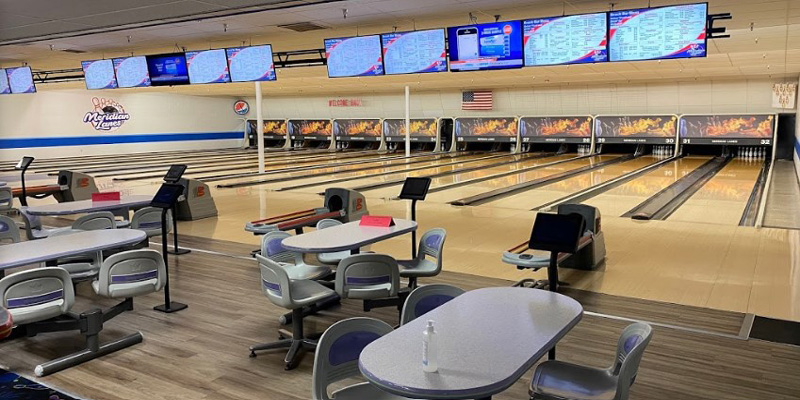 bowling lanes