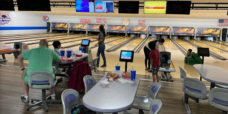bowling lanes