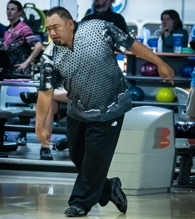 person bowling