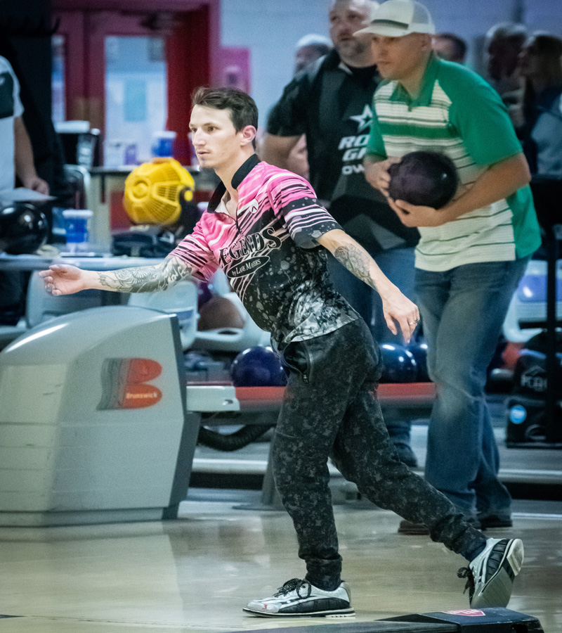 person bowling