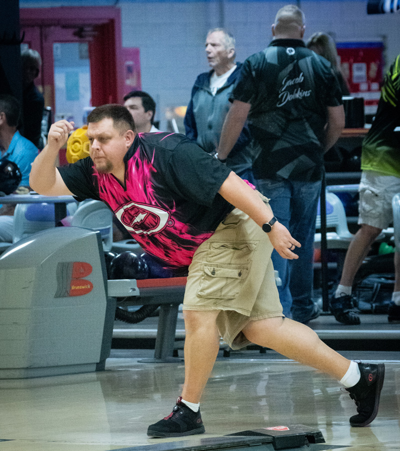 person bowling