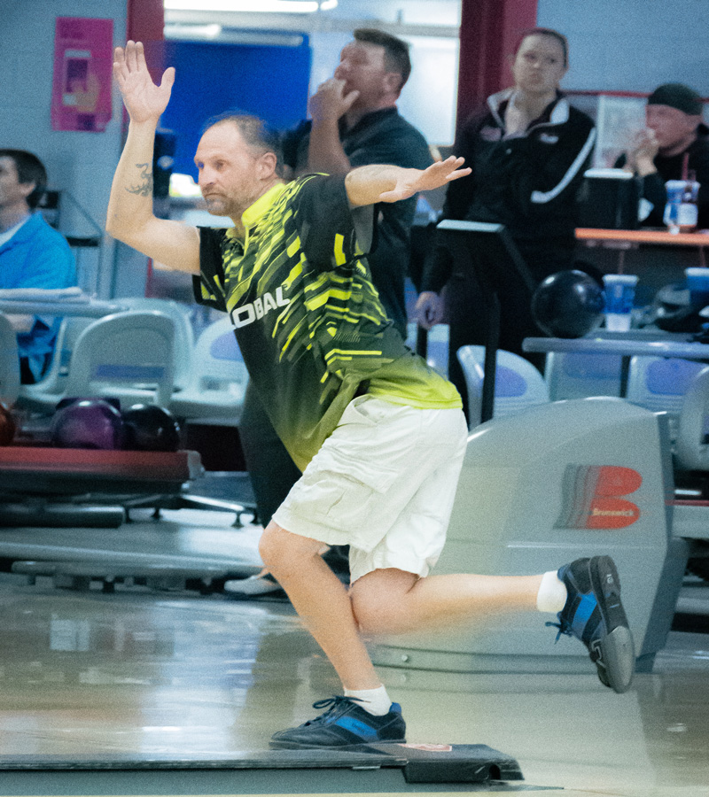 person bowling
