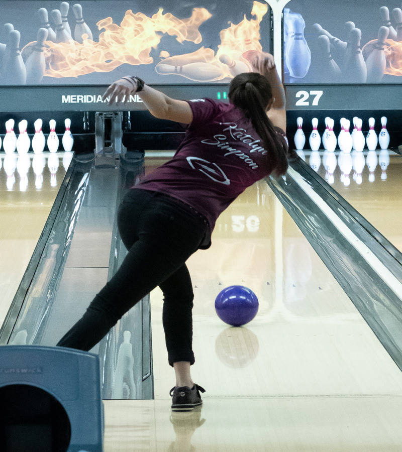 person bowling