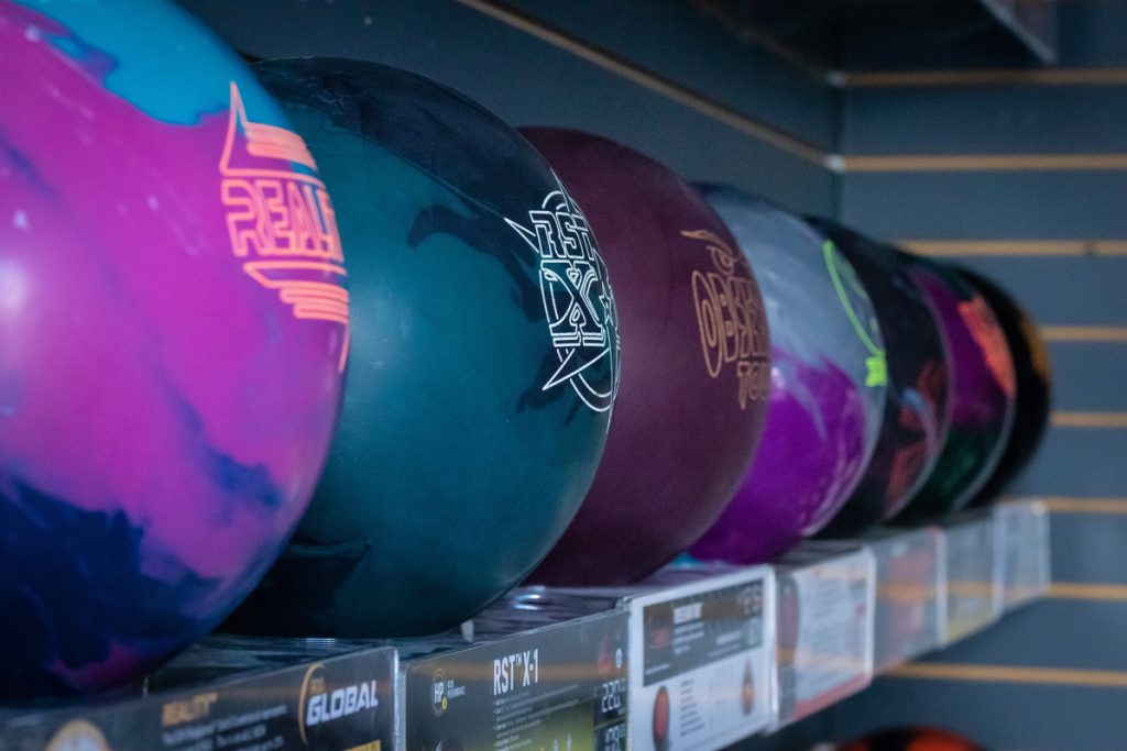 bowling balls