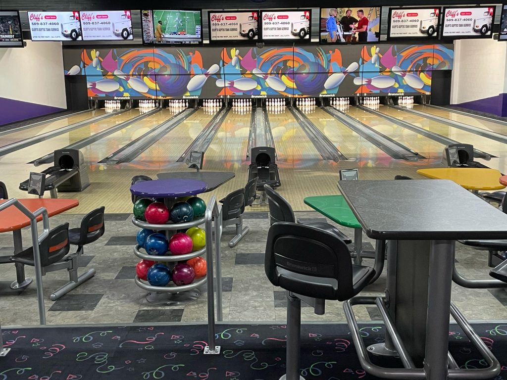 bowling lanes