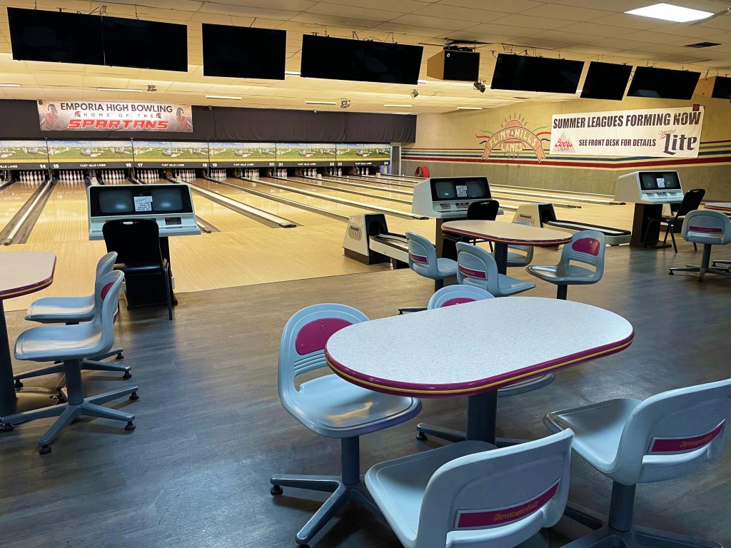bowling lanes