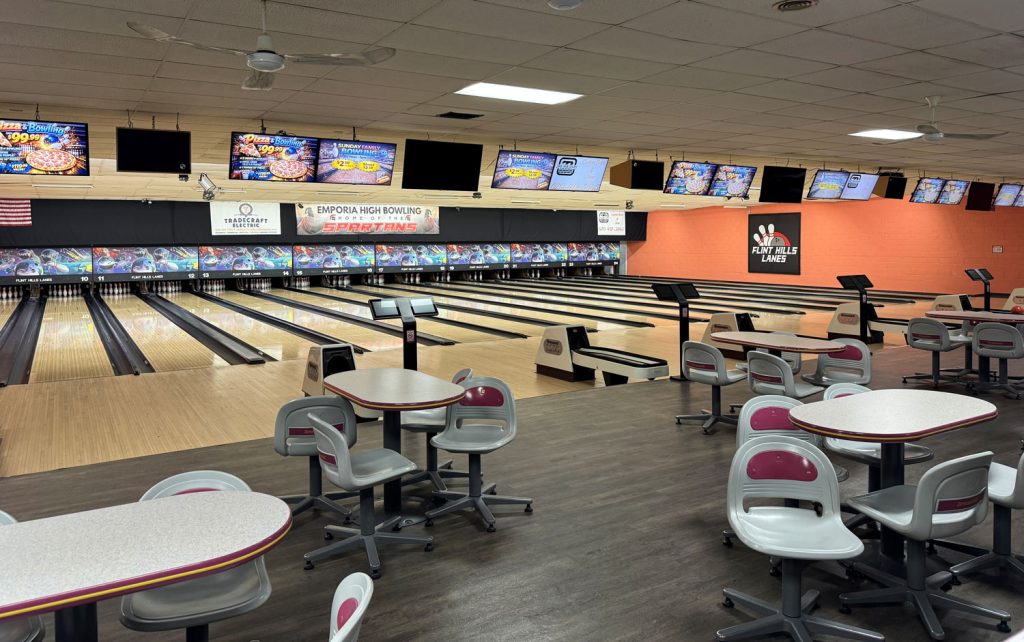 bowling lanes