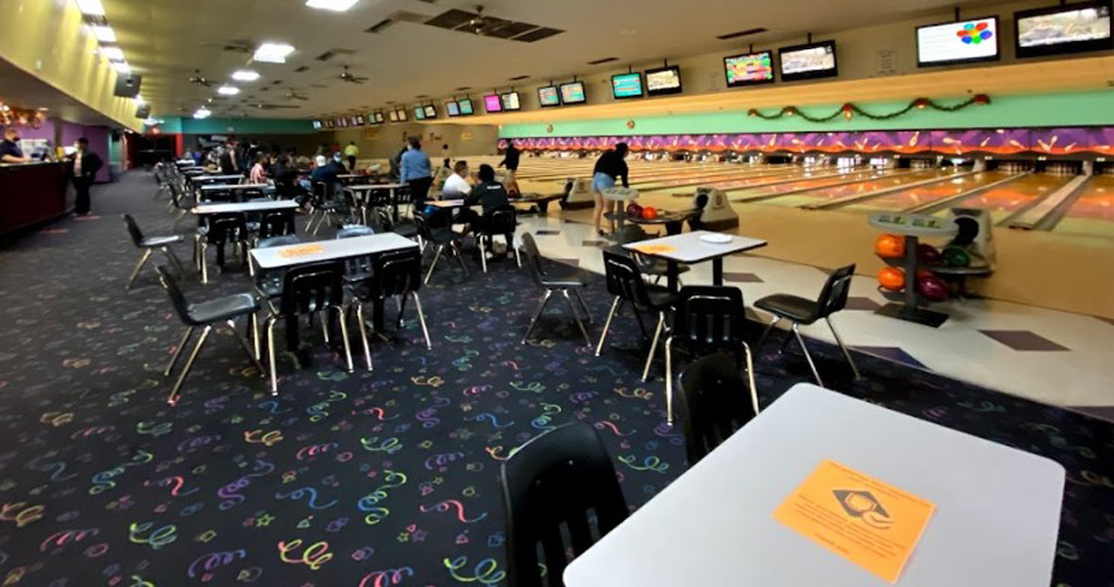 bowling lanes
