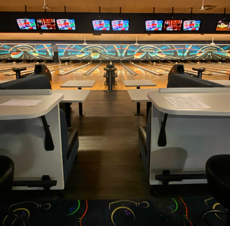 bowling lanes