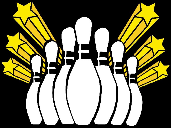 Bowling Pin Star Splash