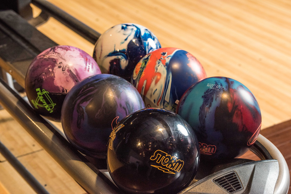 bowling balls