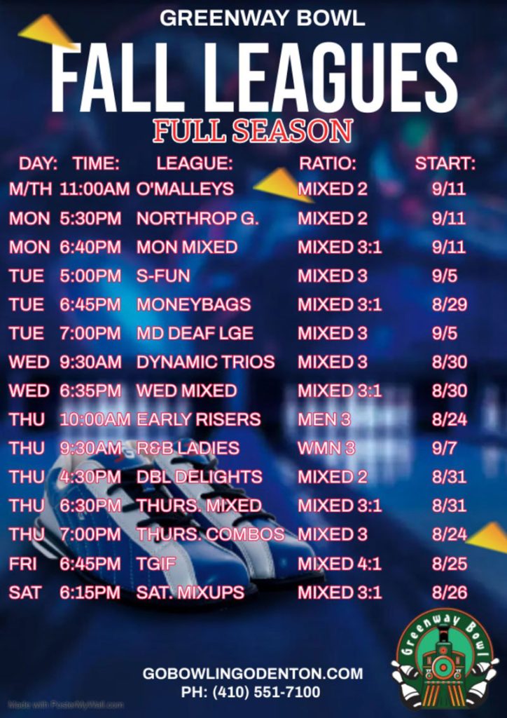 fall leagues