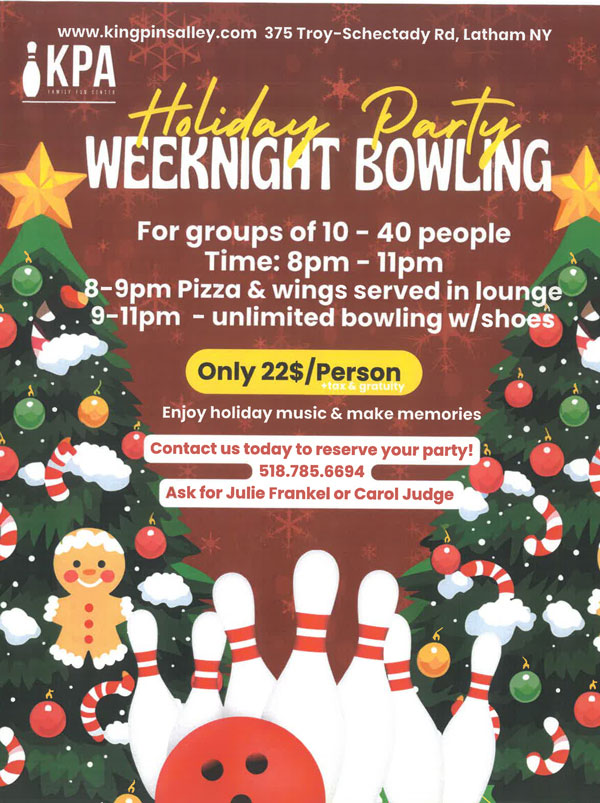 holiday weekday party