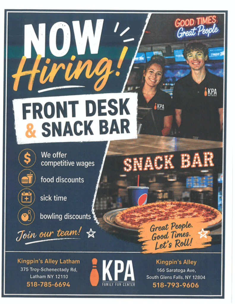 now hiring