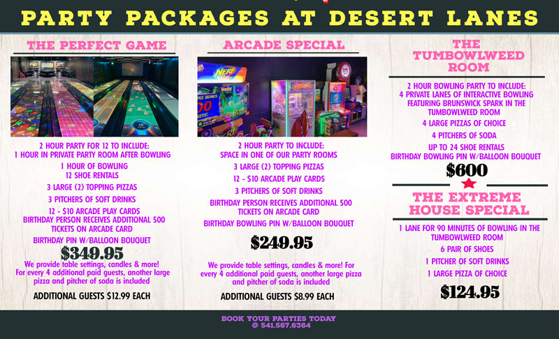 party packages