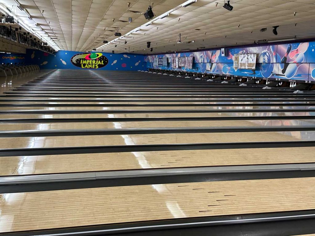 bowling lanes