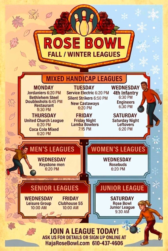 league schedule