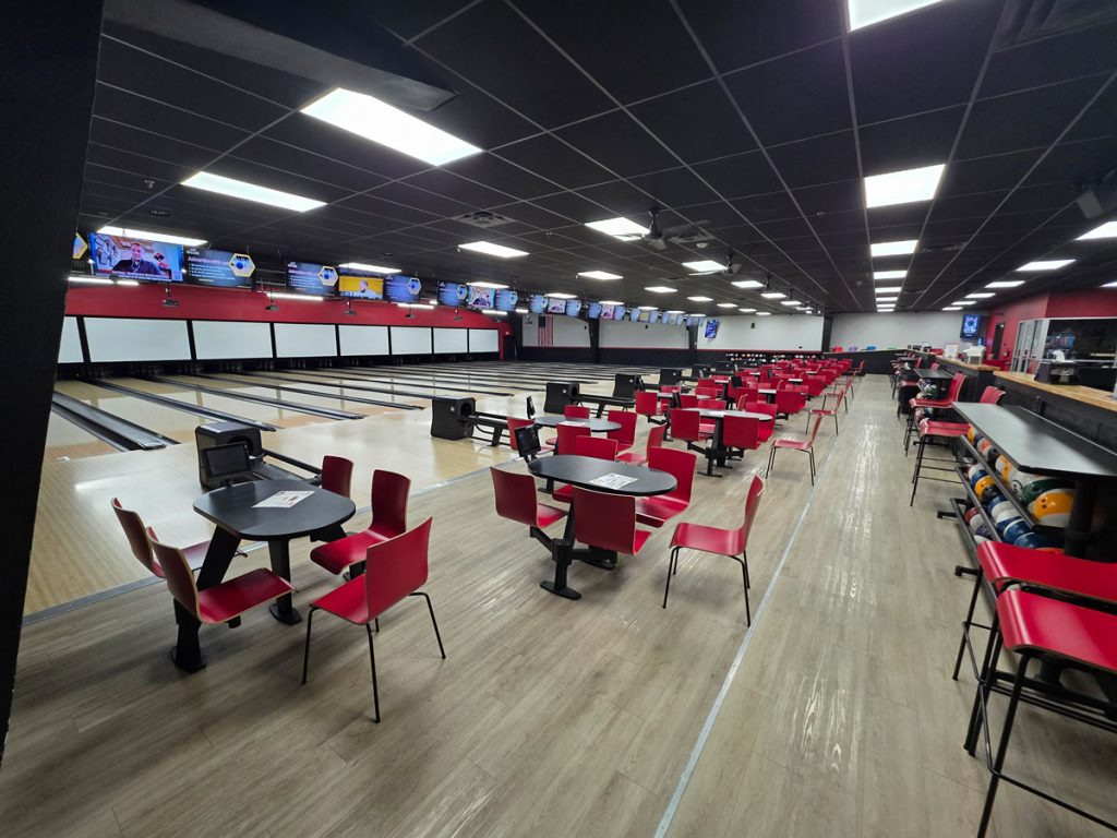 bowling lanes