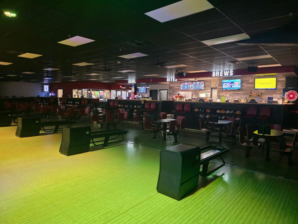 glow bowling