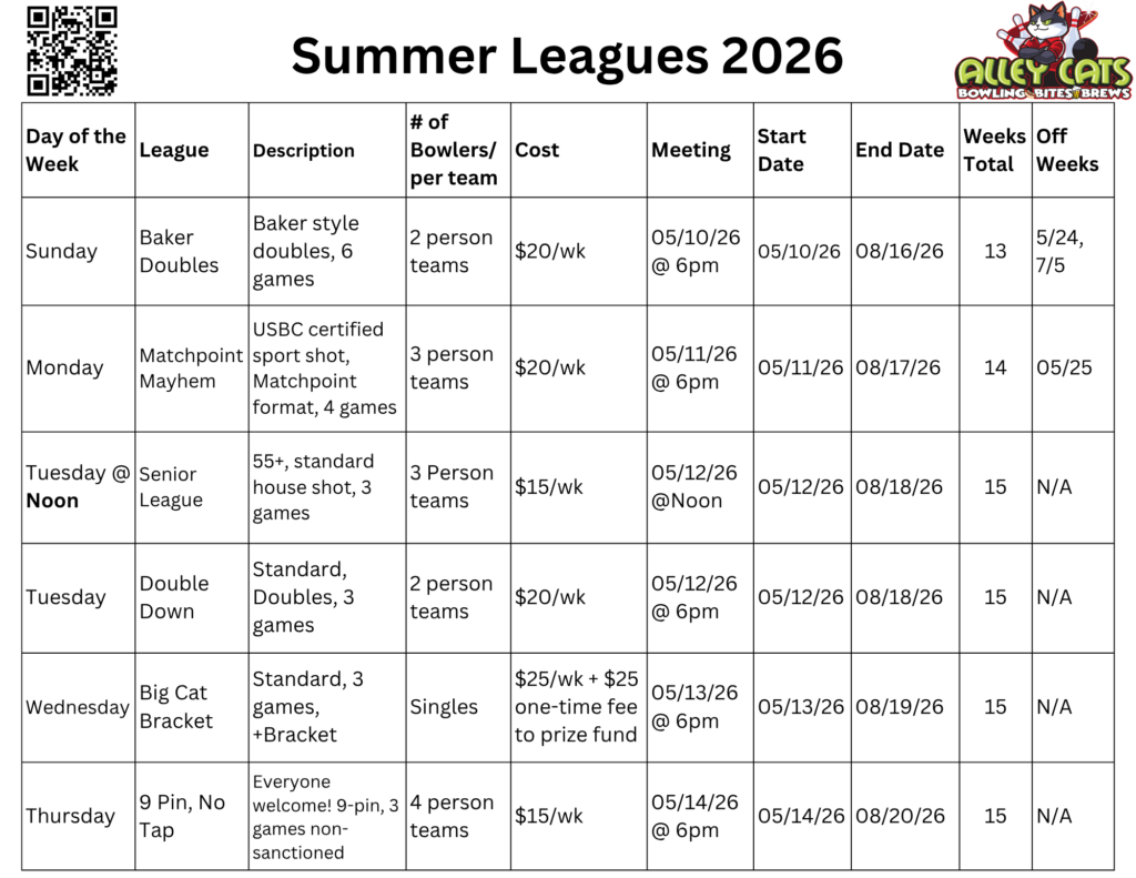 summer leagues