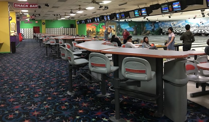 bowling lanes