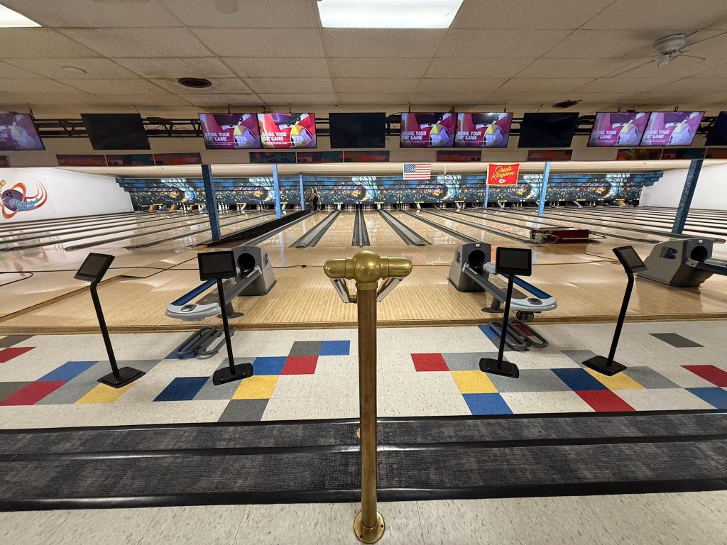 bowling lanes