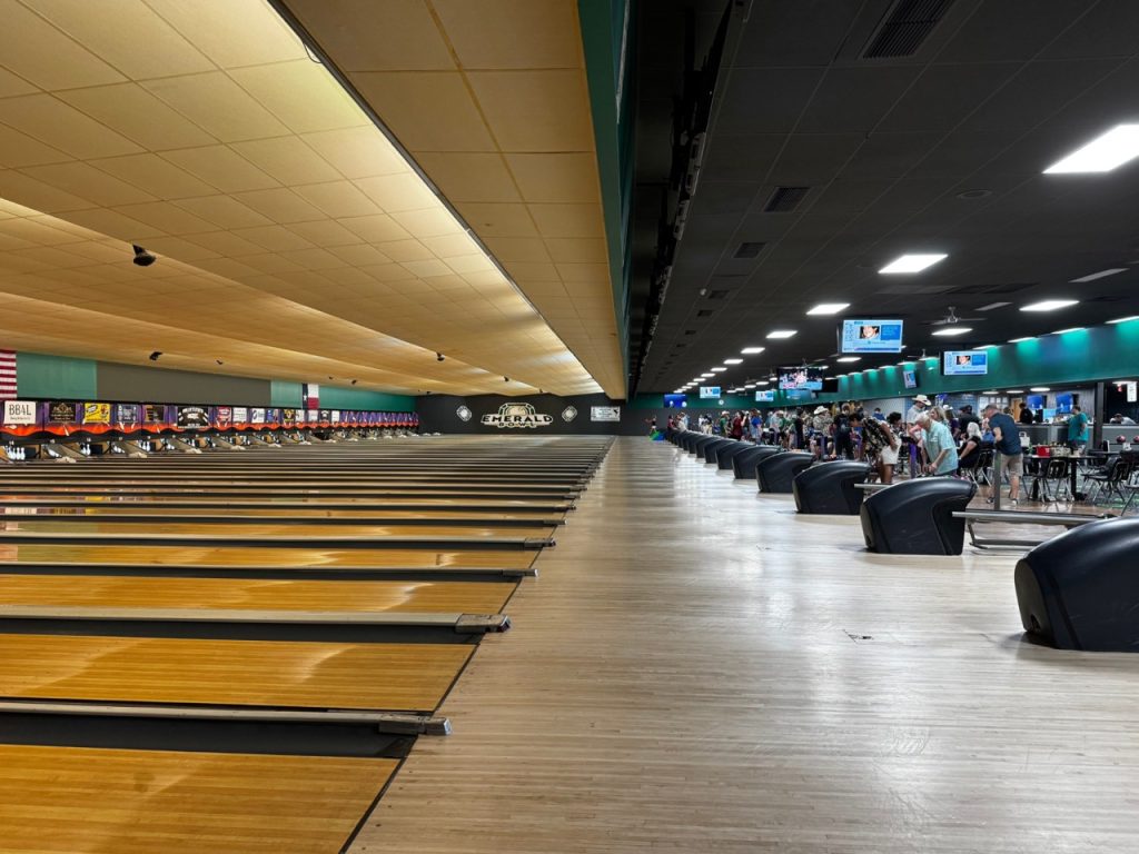 bowling lanes