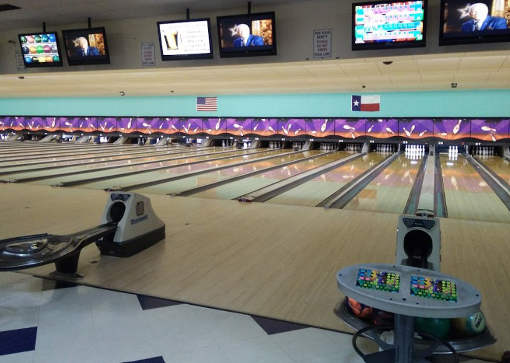 bowling lanes