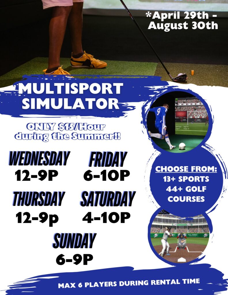 simulator specials