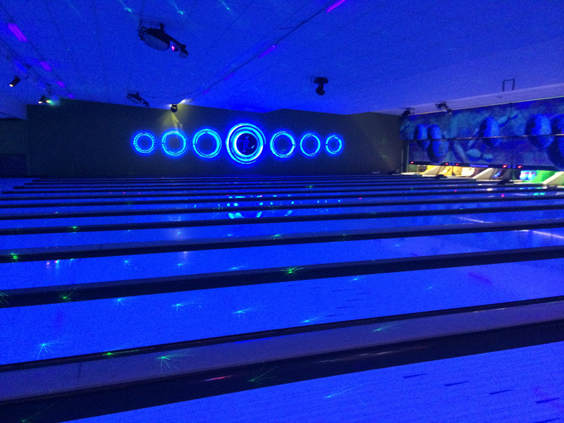 bowling lanes