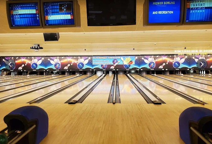bowling lanes