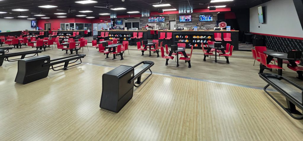 bowling lanes