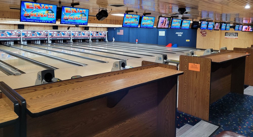 bowling lanes