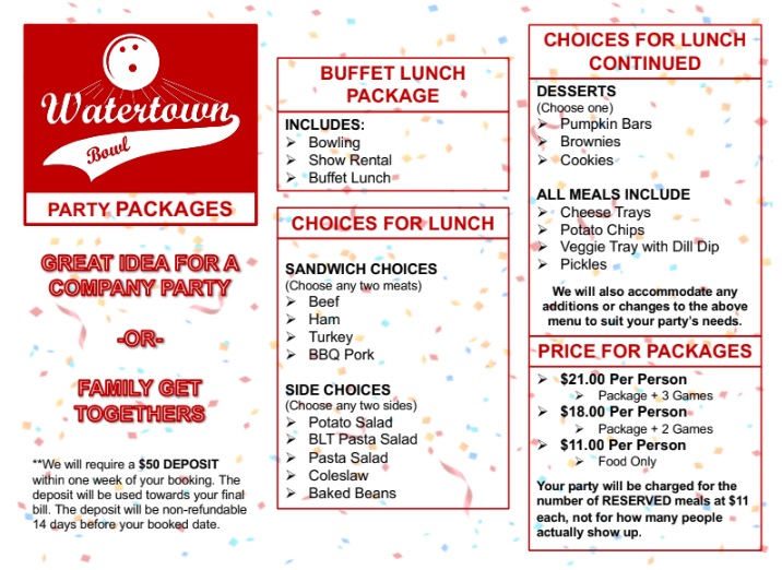 Party Package 1
