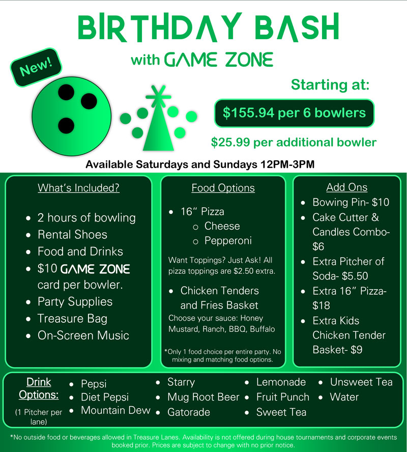 birthday bash