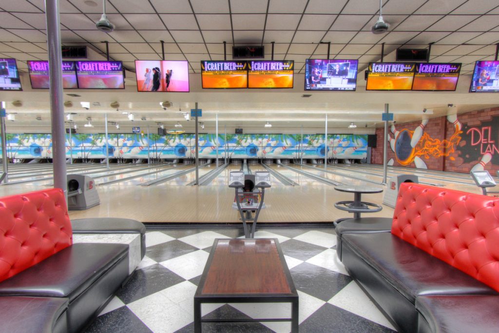 bowling lanes